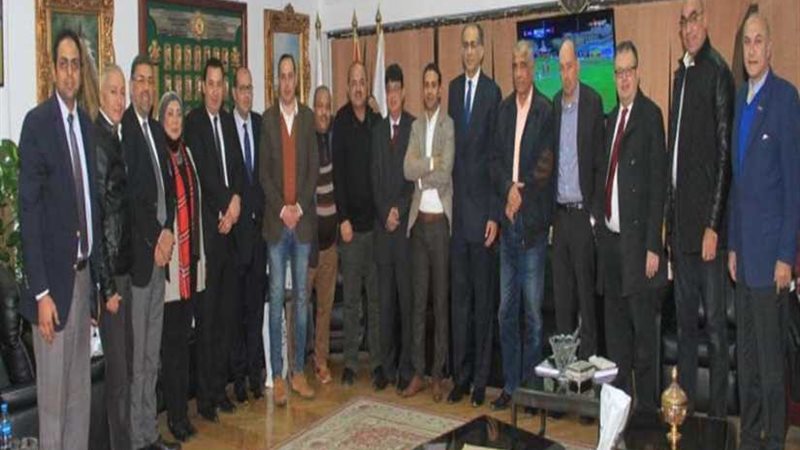 جلسة عمل مثمرة بين