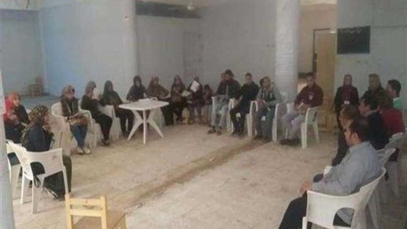 قافلة مائية بمركز