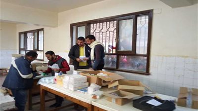 جامعة المنيا تنظم فافلة طبية متكاملة ببني مزار