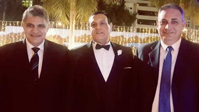 رئيس نادي قضاة البحيرة يهنئ اللواء هشام آمنة بزفاف نجله المستشار عمرو