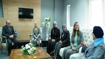 الأكاديمية الوطنية لتأهيل وتدريب الشباب تستقبل قرينة حاكم الشارقة