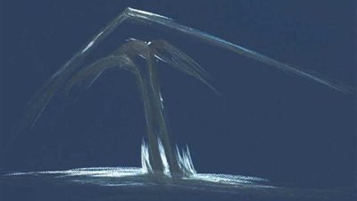 الأهرامات وشراع المراكب في معرض بقاعة صلاح طاهر للفنون بالأوبرا