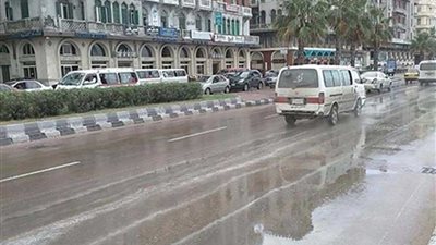 أمطار خفيفة على مراكز ومدن الغربية