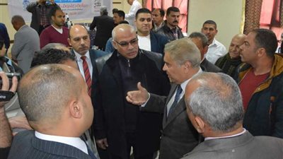 محافظ المنيا يفتتح أعمال مبادرة 