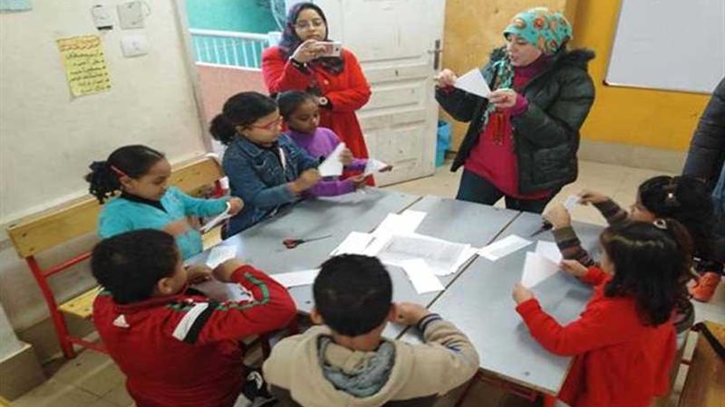 يوم بيئي بمركز شباب