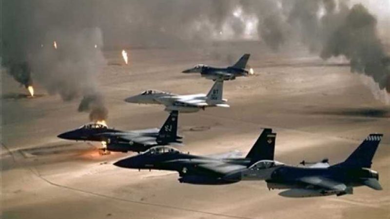 قصف جوي ومدفعي يستهدف