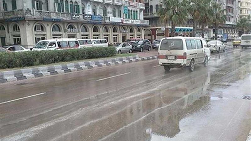 أمطار خفيفة على مراكز