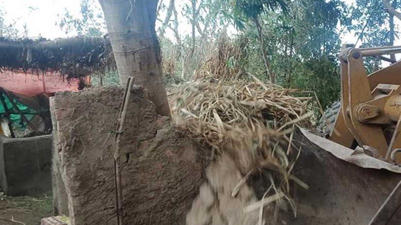 إزالة 39 حالة تعدٍ