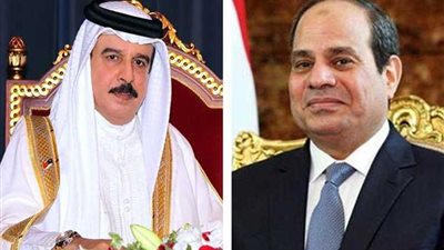 ملك البحرين يتسلم دعوة من الرئيس السيسي لحضور القمة العربية- الأوروبية