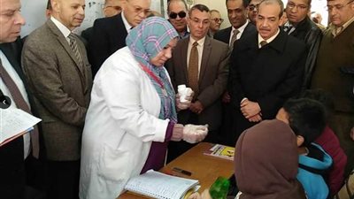 الصحة تطلق فعاليات الحملة القومية للقضاء على الطفيليات المعوية لتلاميذ المدارس بالشرقية
