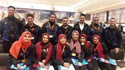 جامعة دمنهور تشارك في ملتقى الأسر والاتحادات الطلابية