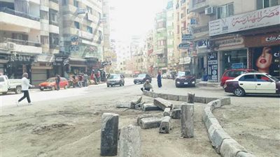 إعادة هيكلة عدد من شوارع 