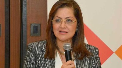 وزيرة التخطيط ووفد 