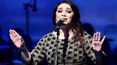 مي فاروق تشدو بروائع كوكب الشرق في حفل بدار الأوبرا..22 فبراير