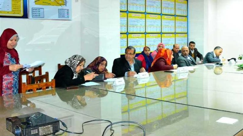 بلبع تترأس اجتماع