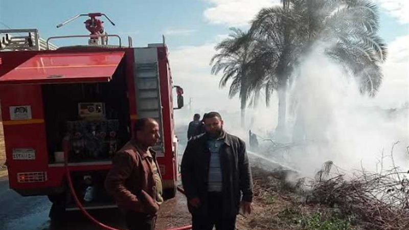 السيطرة على حريق