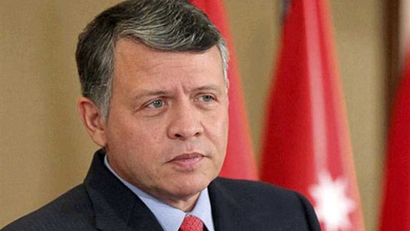 ملك الاردن يتسلم