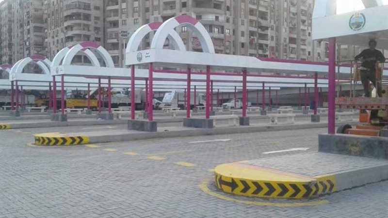 تطوير موقف مسطرد