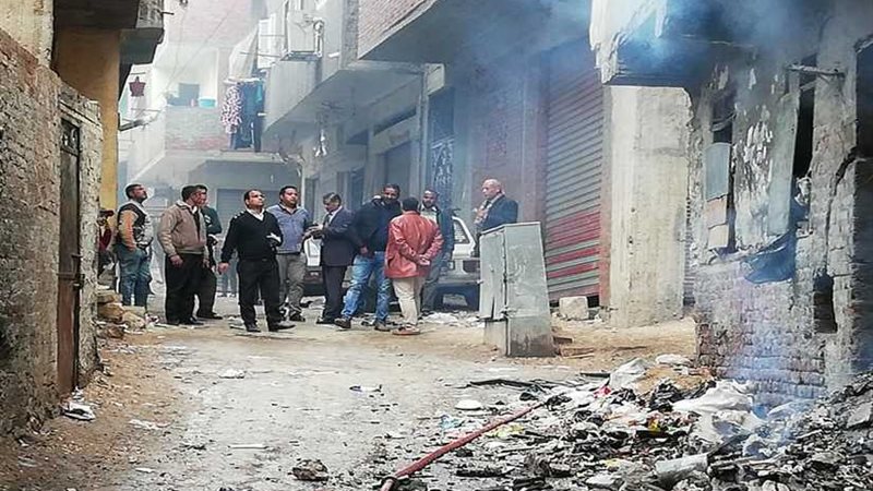 السيطرة على حريق