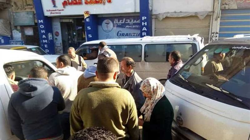 حملة على موقف السيارات