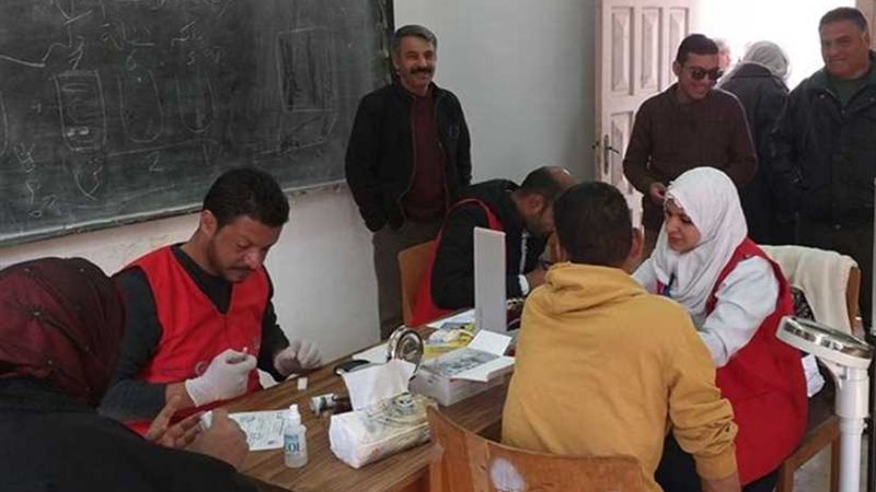 فحص 79.7% من المستهدفين