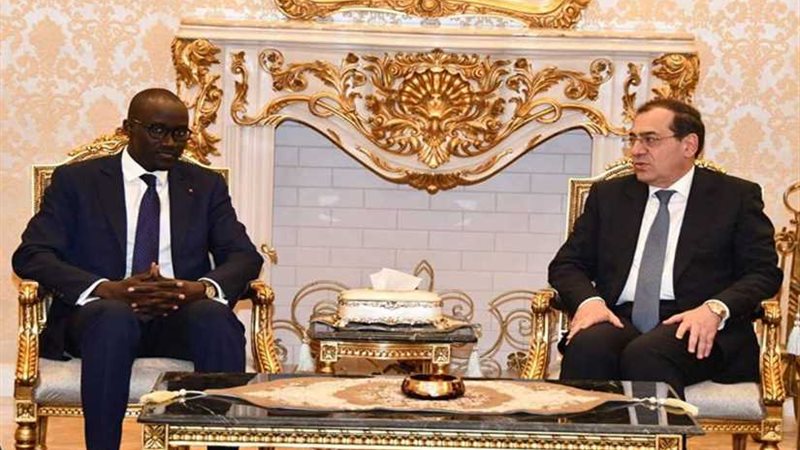 وزير البترول يبحث