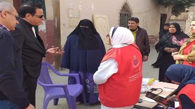 قافلة طبية مجانية لأهالي حلوان
