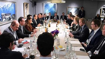 المتحدث الرئاسي: الرئيس السيسي يلتقي رؤساء كبرى الشركات العالمية