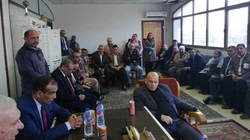 نجم يزور جمارك دمياط