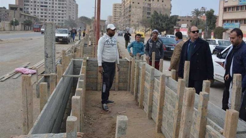 محافظ الغربية يتفقد