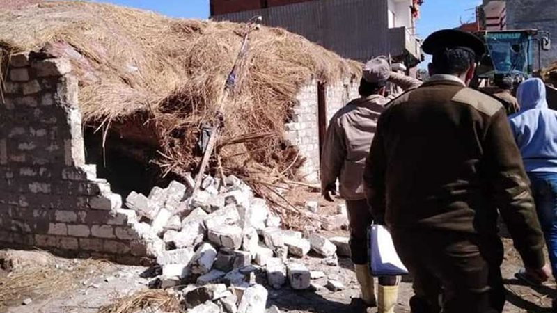 إزالة 37 حالة تعدٍ