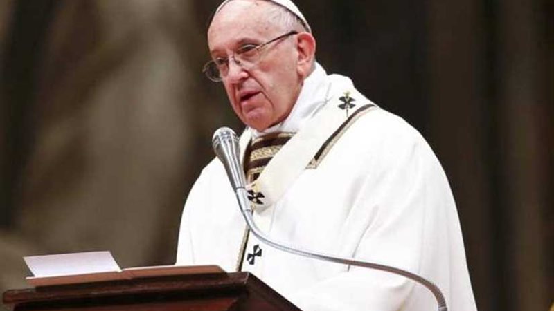 بابا الفاتيكان يؤكد