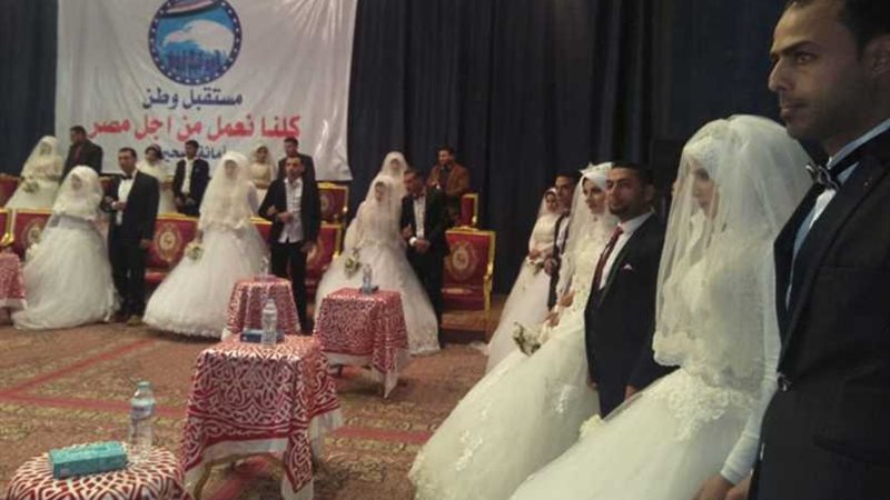 مستقبل وطن ينظم زفافا