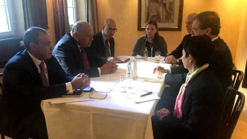 شكري يلتقي في ميونخ