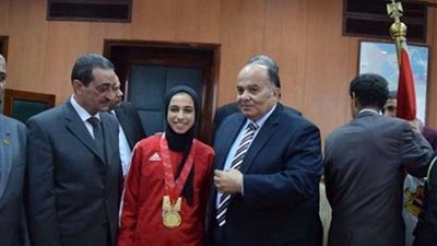 سلمى نسيم تحتل المركز الخامس في بطولة الدوري العالمي للكاراتيه في دبي