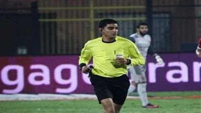 إبراهيم نور الدين حكما لمباراة المقاصة ووادي دجلة في الدوري