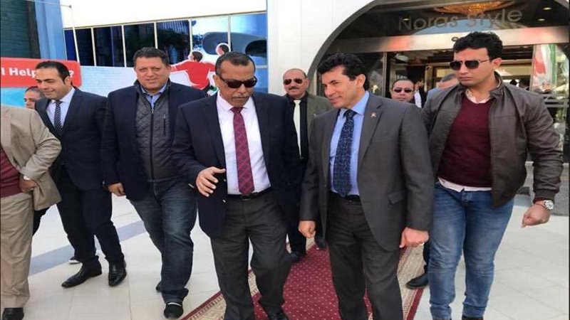 صبحي يتفقد أماكن