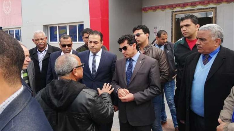 وزير الرياضة يشهد