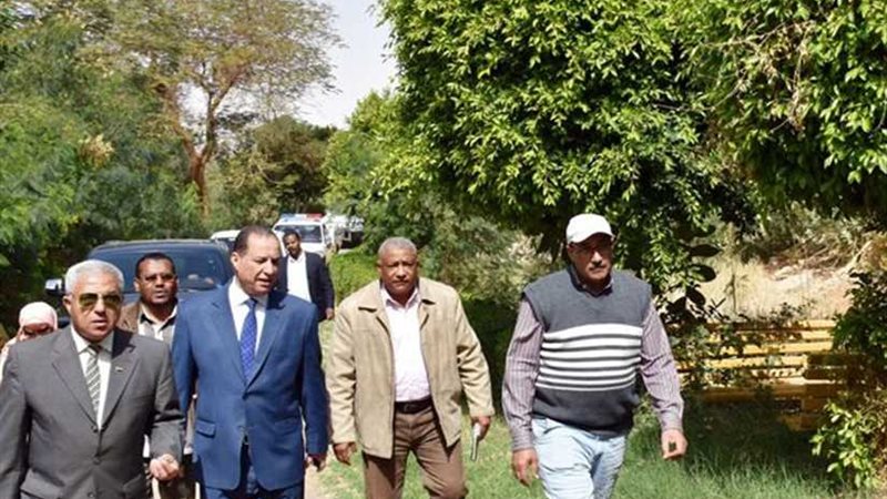 محافظ أسوان يبحث