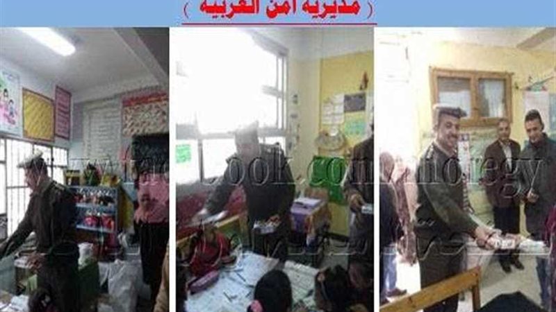 ضباط الغربية يزورن