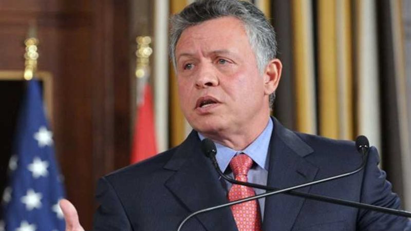 العاهل الأردني يؤكد