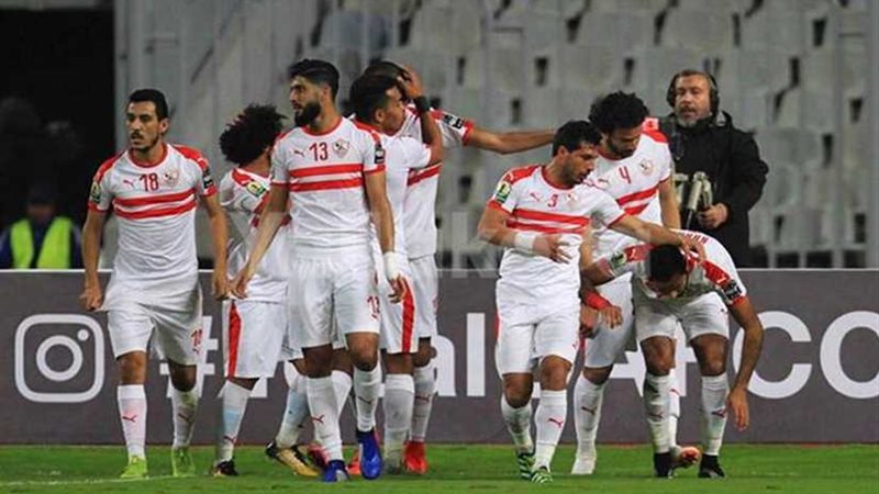 انطلاق مباراة الزمالك