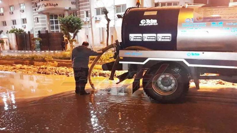 شفط مياه الأمطار