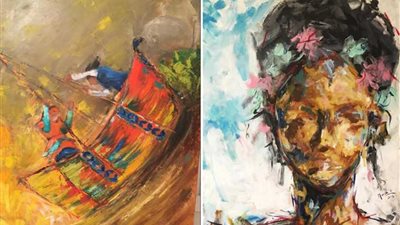 الثلاثاء.. حوار الألوان في معرض جماعي بدار الأوبرا