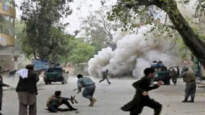 مقتل وإصابة 25 من مُسلحي طالبان و7 من الشرطة الأفغانية