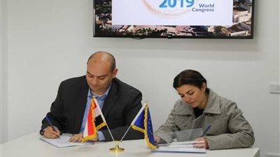 المجلس الدولي للمشروعات الصغيرة يوقع اتفاقية مع برنامج دعم وتطوير التعليم الفني.. صور