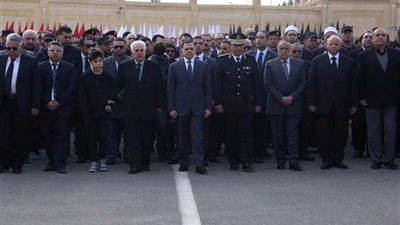بالصور.. وزير الداخلية يتقدم جنازة عسكرية مهيبة للشهيد المقدم رامي هلال