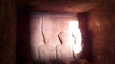 ٢٠ دقيقة تخطف أنظار العالم بعد غد فى يوم تعامد اشعة الشمس علي أبوسمبل