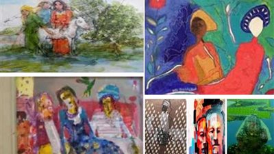 17 فنانًا تشكيليًا يتبرعون بعائد لوحاتهم للأعمال الخيرية