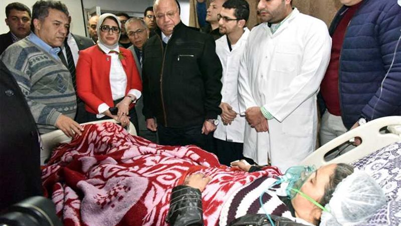 وزيرة الصحة تزور